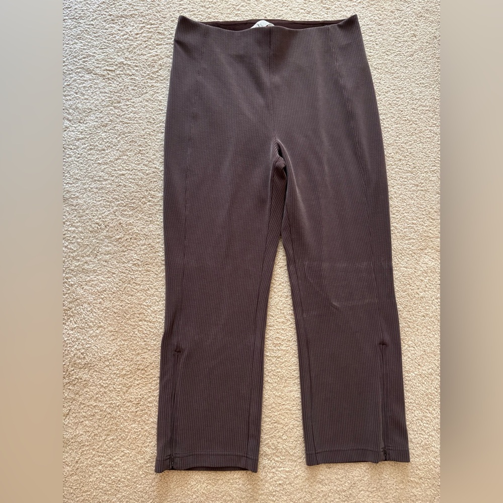 Lululemon Athletica Chocolate Ribbed Pants